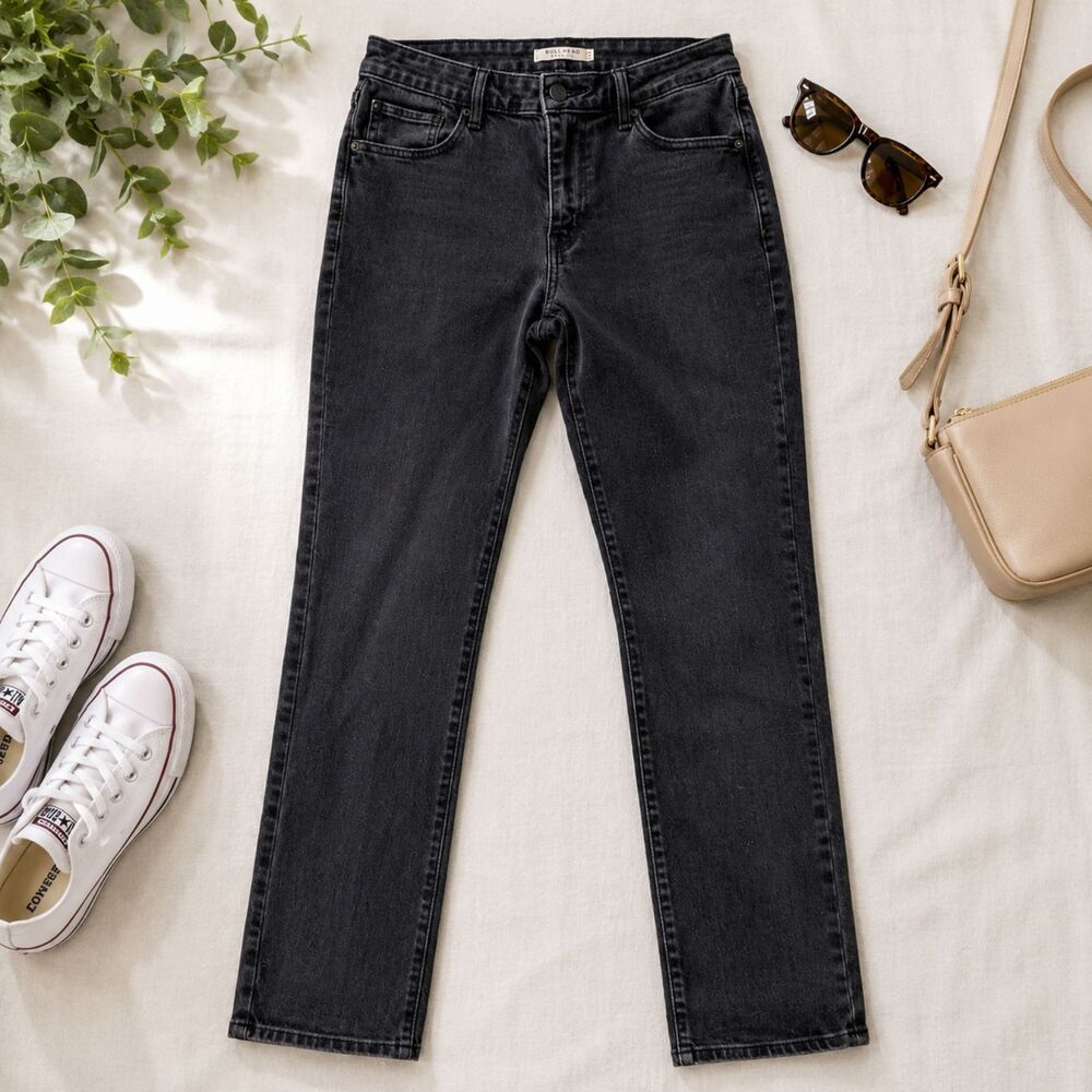 Levi's Jeans Women's 12 (30x30) Black Skinny Denim Mid Rise (657)
